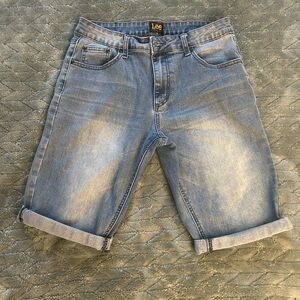 Lee Classic Blue Denim Shorts